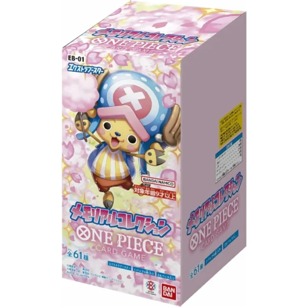 EB-01 MEMORIAL COLLECTION Sealed Case (12 boxes) Japanese ONE PIECE CARD
