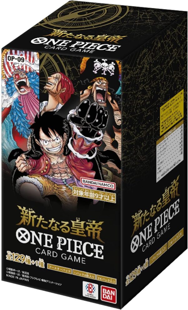 OP-09 EMPERORS IN THE NEW WORLD Booster Box Japanese ONE PIECE CARD