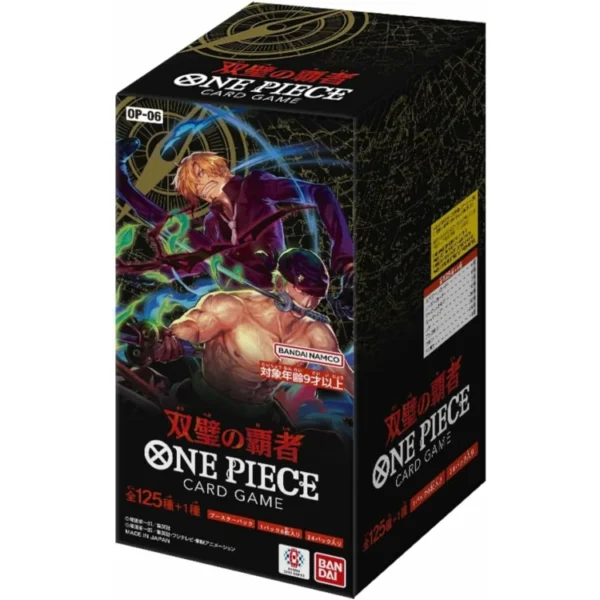 OP-06 WINGS OF THE CAPTAIN booster box Japanese ONE PIECE CARD