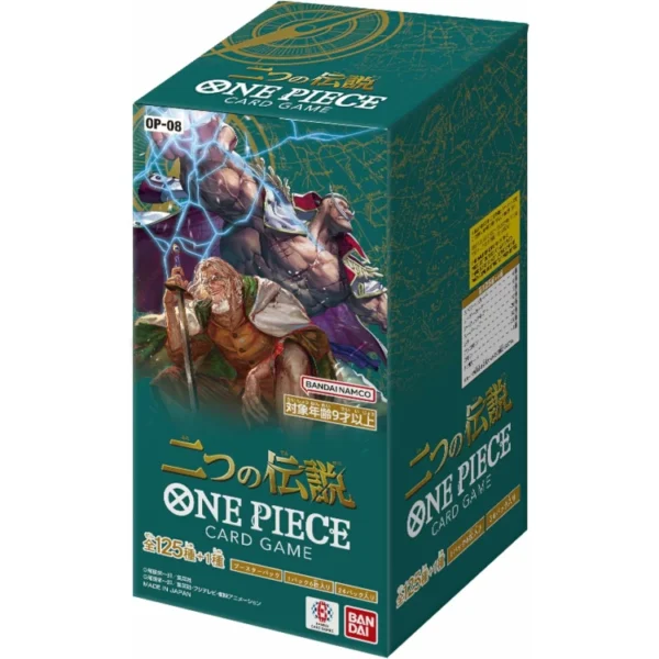 OP-08 Two Legends Sealed Case (12 boxes) Japanese ONE PIECE CARD